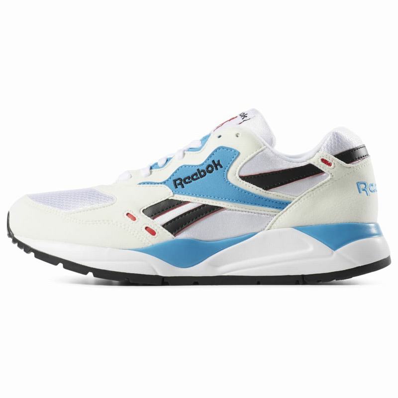 Reebok Bolton Tenisky Damske - Biele/Modre/Čierne PD3416YP